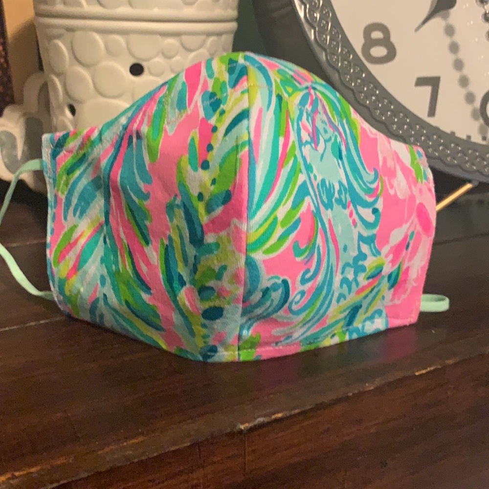 Unicorn of the Sea print  Face Mask
